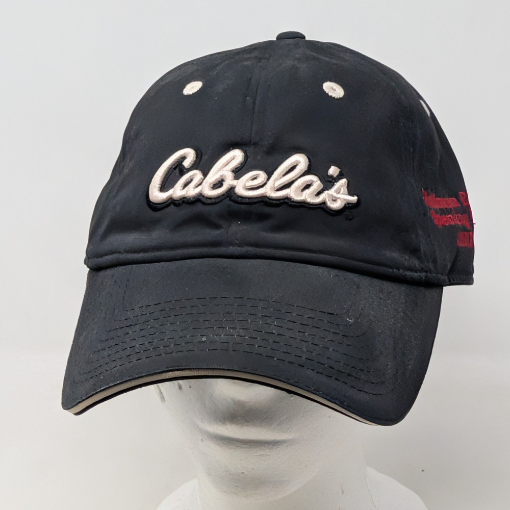 Cabelas Hat Mens Black Hoffman Estates Opening Team 2007 Strapback Baseball Cap